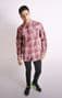 Check Flannel Shirt In Red